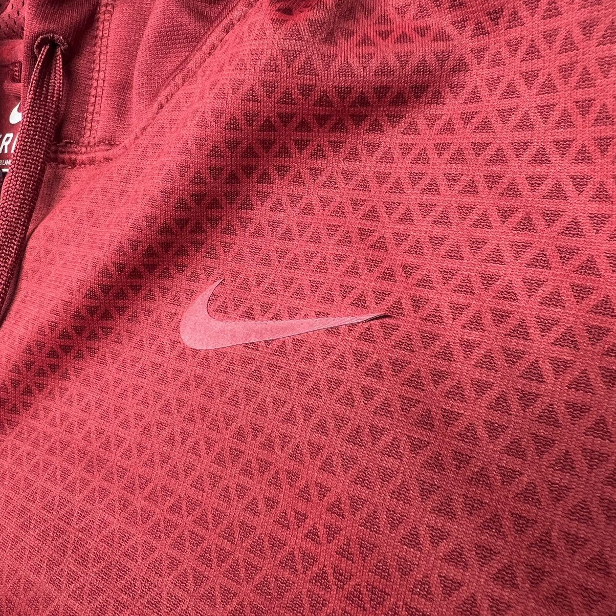 Nike Nike Hoodie Red Therma-Fit Zip Sweatshirt Sweater Fleece Size US M / EU 48-50 / 2 - 5 Thumbnail