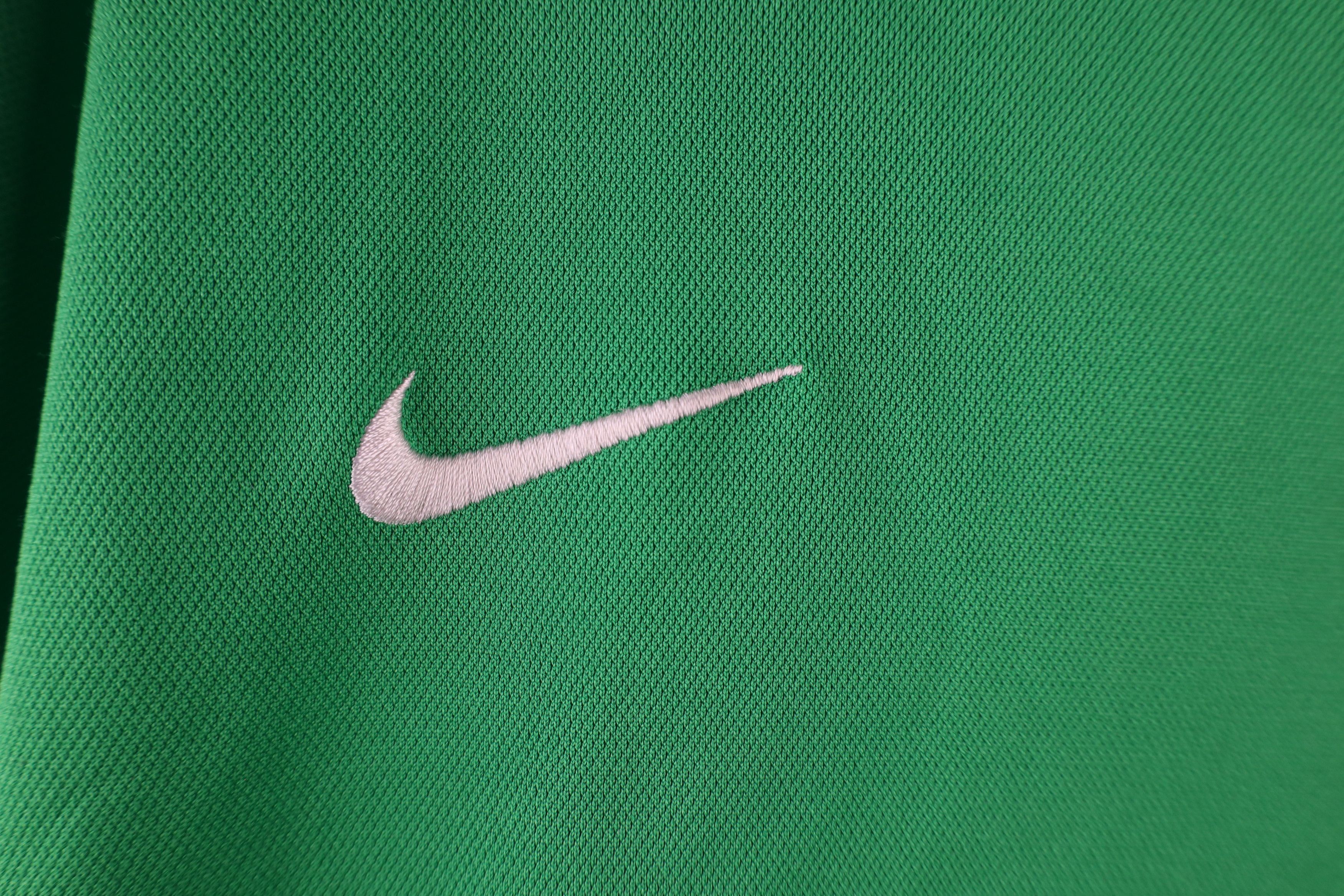 Vintage Vintage Golf Eagles Football Short Sleeve Polo Shirt Green Size US L / EU 52-54 / 3 - 5 Thumbnail