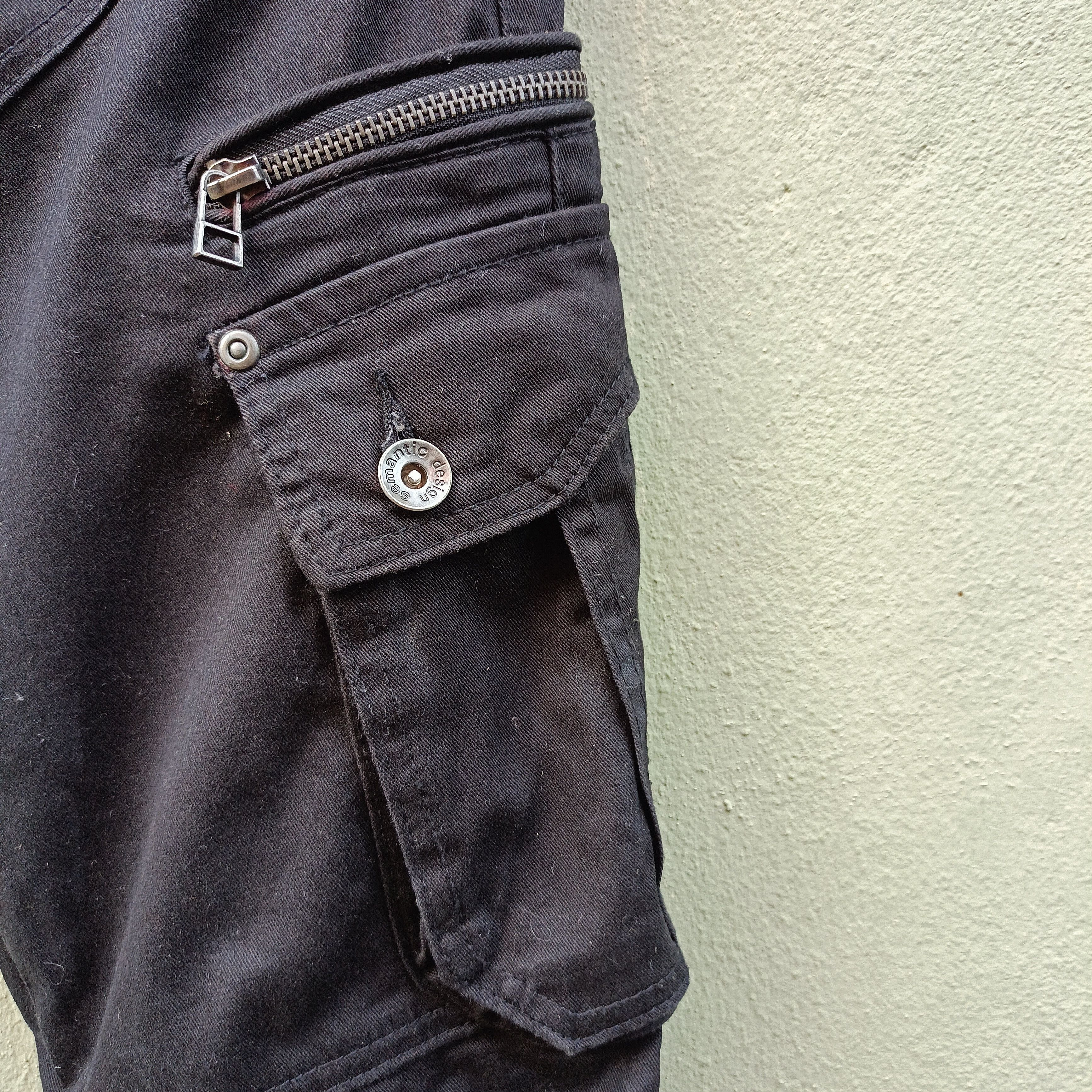 Japanese Brand SEMANTIC DESIGN PANTS COTTON Size US 32 / EU 48 - 5 Thumbnail