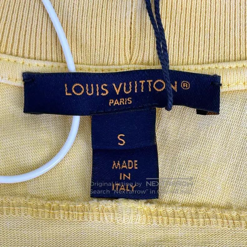Louis Vuitton Louis Vuitton Chain Logo Print Crew Neck Short Sleeves Size S / US 4 / IT 40 - 3 Thumbnail