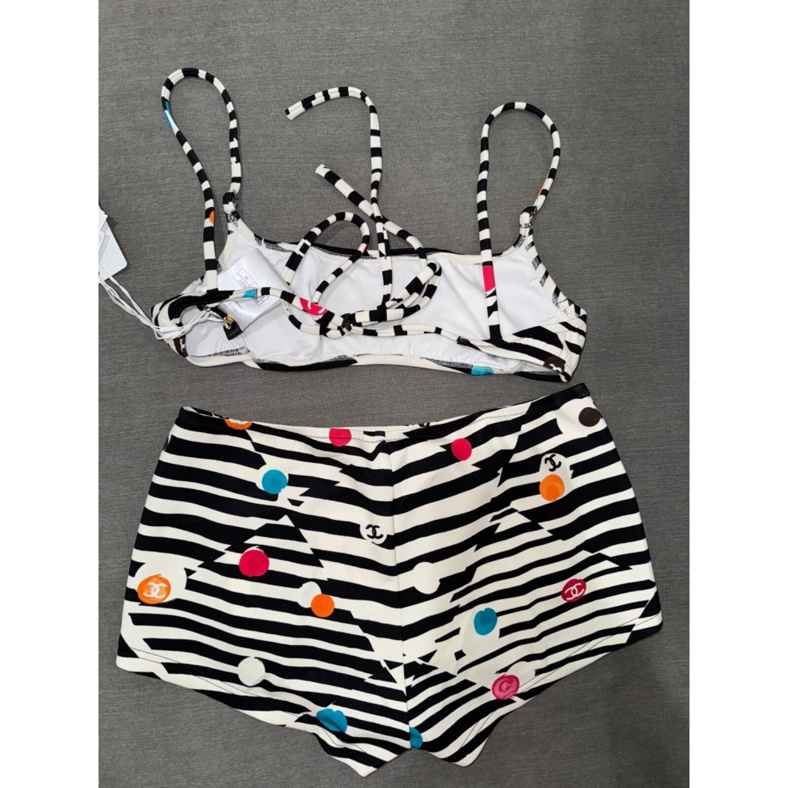 Chanel Chanel 24S Two Piece Bikini Swim Swimsuit Bathingsuit 36 Size XS / US 0-2 / IT 36-38 - 11 Thumbnail