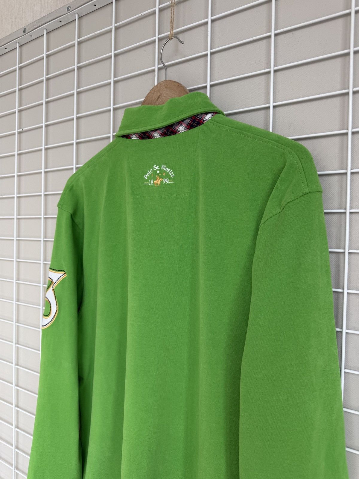 Vintage St. Moritz 1899 Polo Club Rugby Shirt Mens Size XXL/XL Size US XXL / EU 58 / 5 - 8 Thumbnail