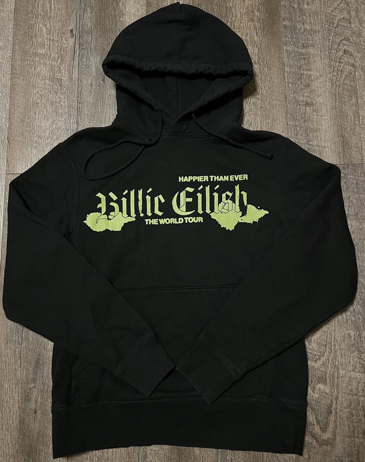 Billie Eilish Billie Eilish Happier Than Ever Tour Hoodie Size Medium Size US M / EU 48-50 / 2 - 1 Thumbnail
