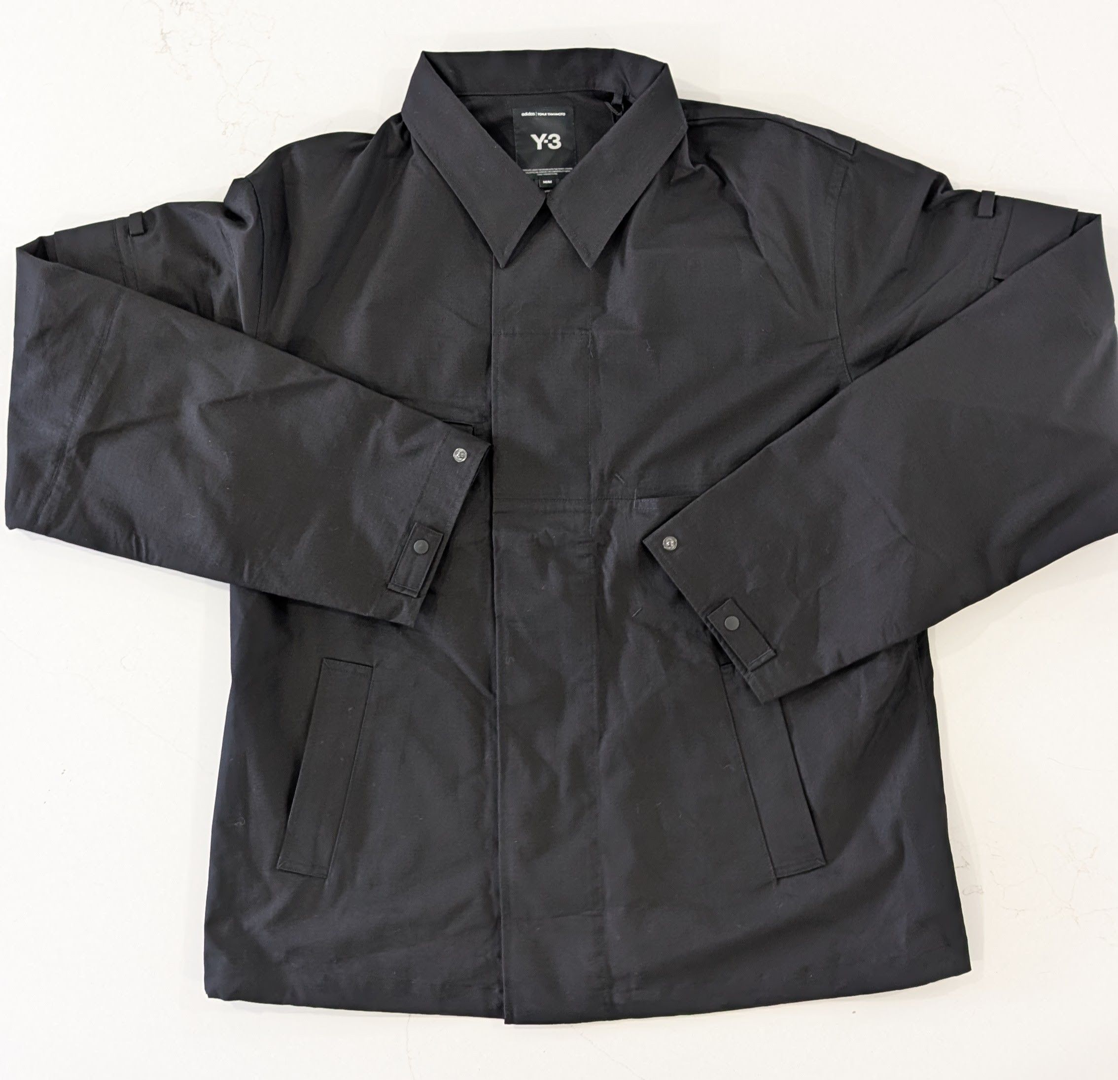 Adidas × Y-3 Adidas x Y-3 Field Shirt Jacket M Black JI7083 Yohji Size US M / EU 48-50 / 2 - 1 Thumbnail