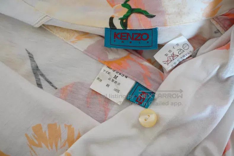 Kenzo Kenzo Light Pink Peony Flower Pure Cotton Set Size M / US 6-8 / IT 42-44 - 9 Thumbnail