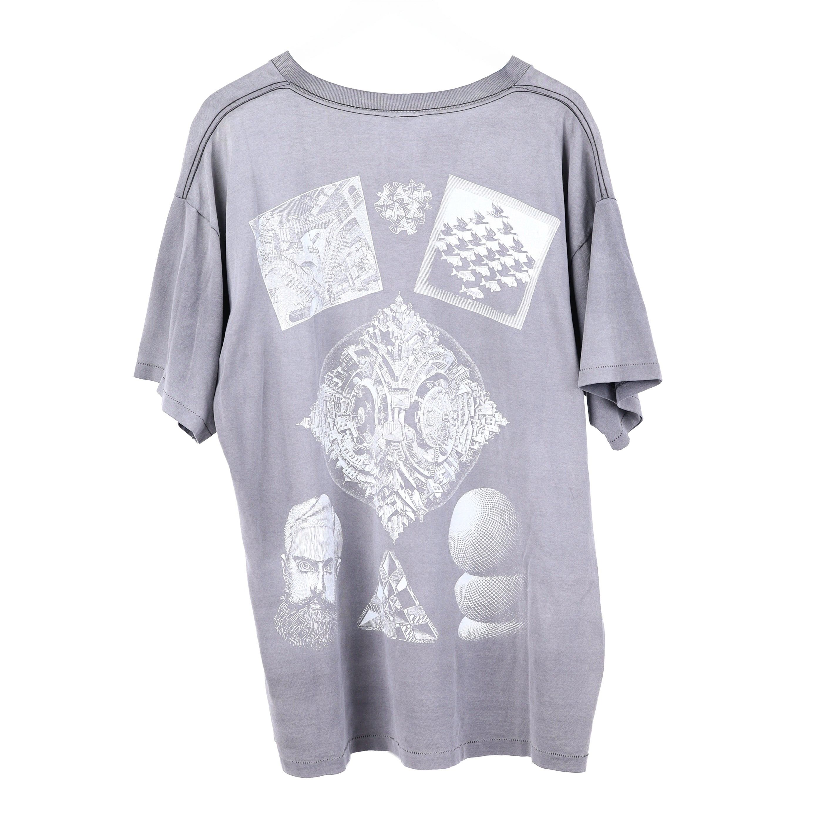Vintage MC ESCHER FADED VINTAGE T-SHIRT Size US XL / EU 56 / 4 - 2 Thumbnail