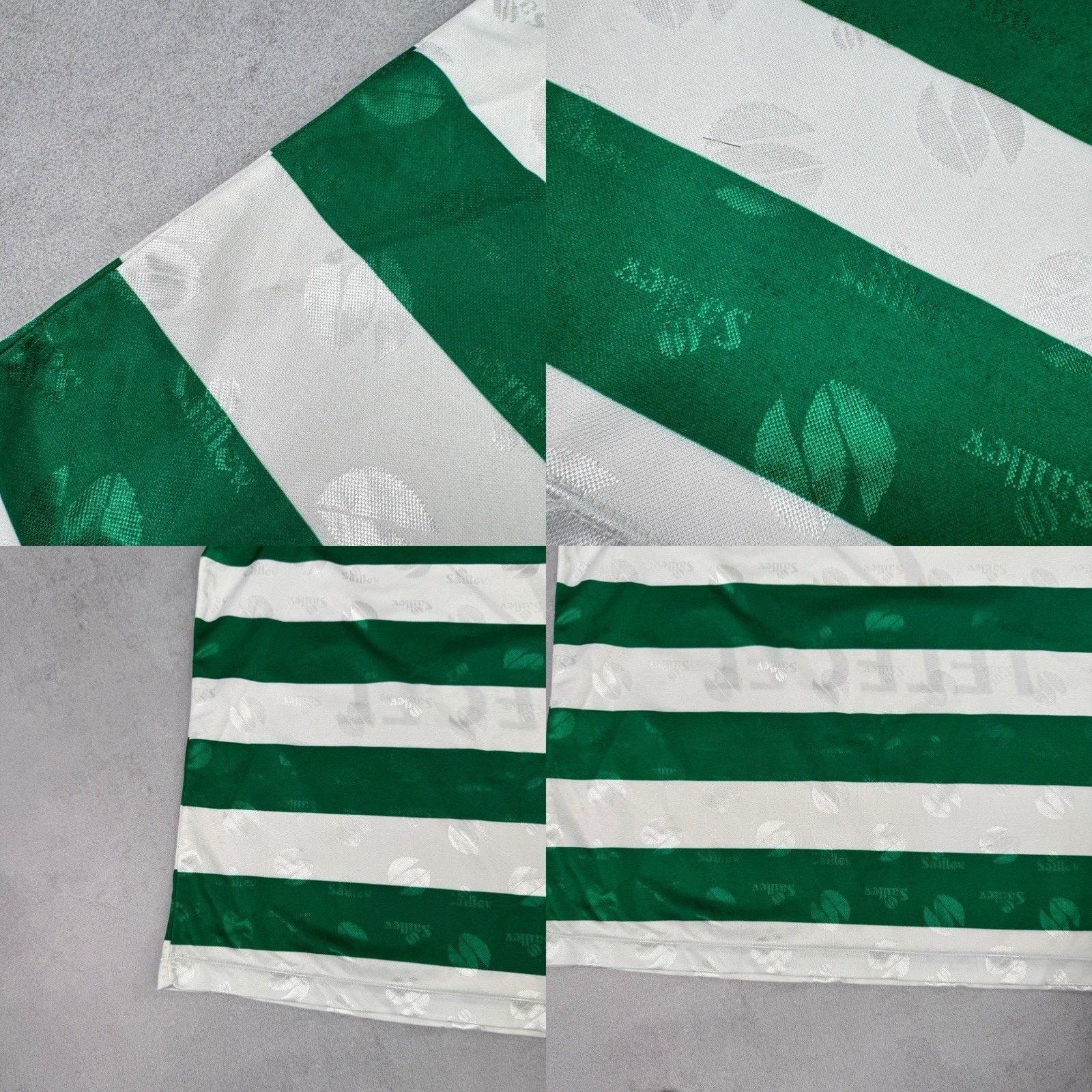 Vintage 1995-1996 Sporting Lisbon Saillev Home Soccer Jersey Size US XL / EU 56 / 4 - 22 Thumbnail