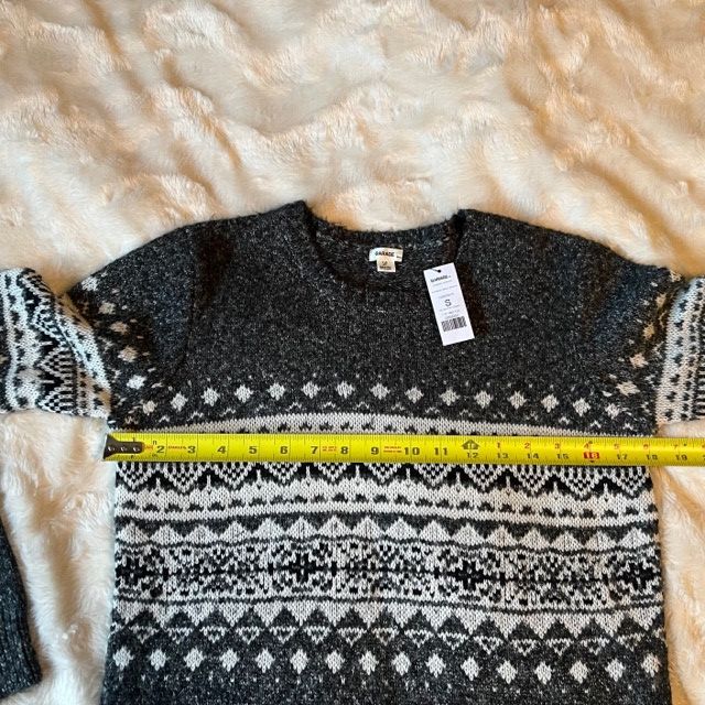 Garage Garage Sweater Jacquard Fairisle Ladies Size Small NWT Size S / US 4 / IT 40 - 8 Thumbnail