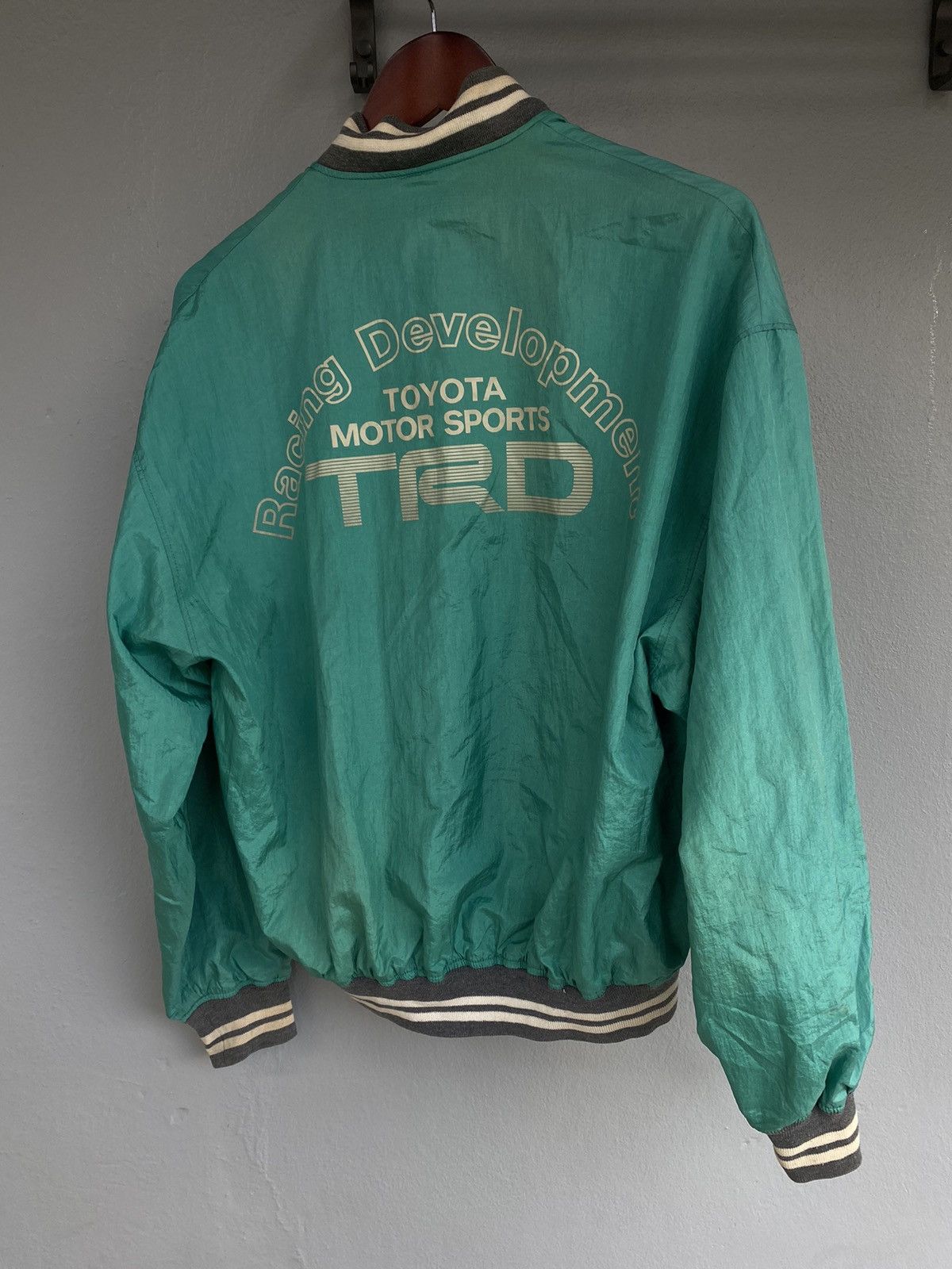 Japanese Brand Rare Vintage TRD Racing Jacket Size US L / EU 52-54 / 3 - 3 Thumbnail
