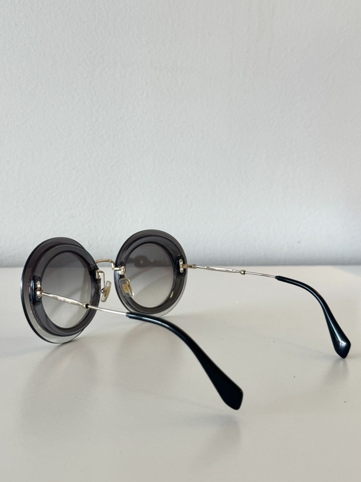 Miu Miu MiuMiu Decorative Sunglasses Size ONE SIZE - 4 Thumbnail