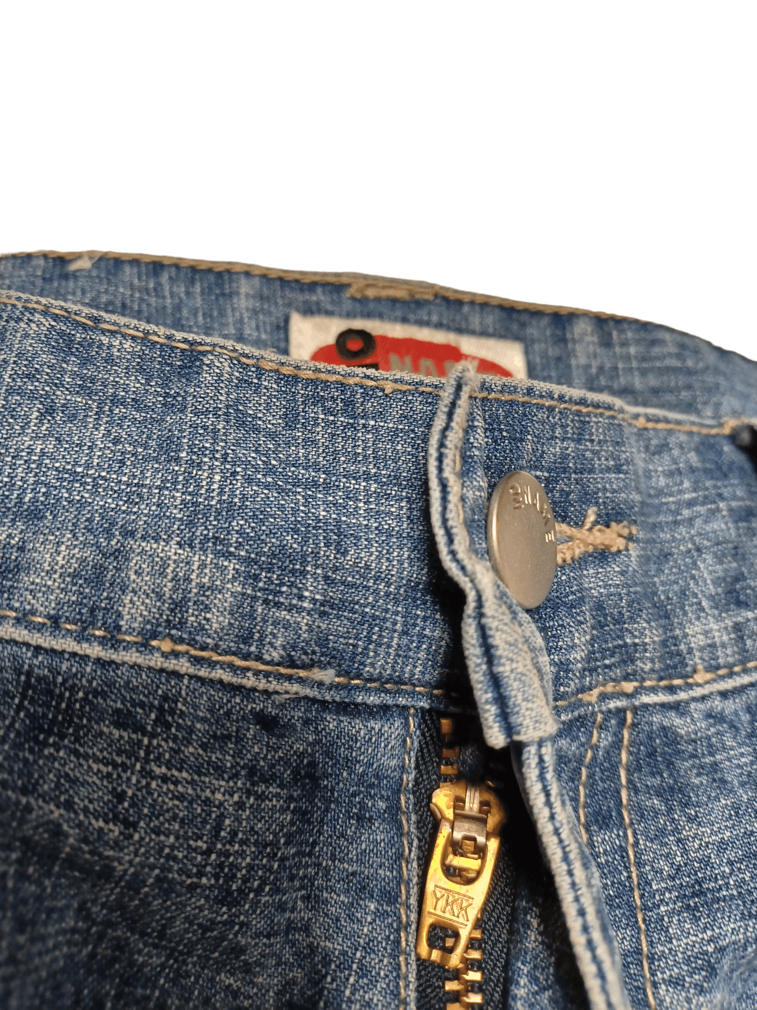 Japanese Brand VINTAGE NO NAME Y2K BOOTCUT FLARE AVANT GARDE JEANS Size US 32 / EU 48 - 3 Thumbnail