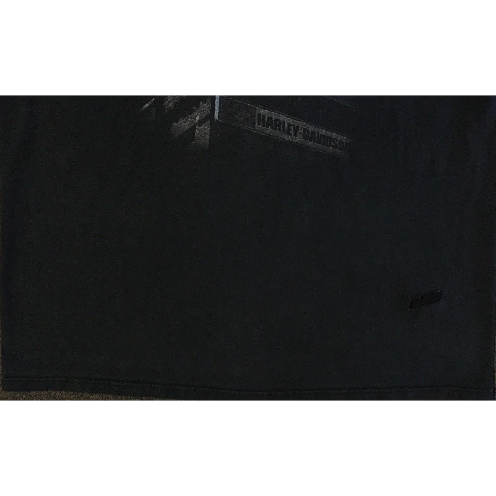Vintage VINTAGE Harley Davidson Shirt Men L Black Lightning Eagle 90s Grunge Distressed T-Shirt Size US L / EU 52-54 / 3 - 5 Thumbnail
