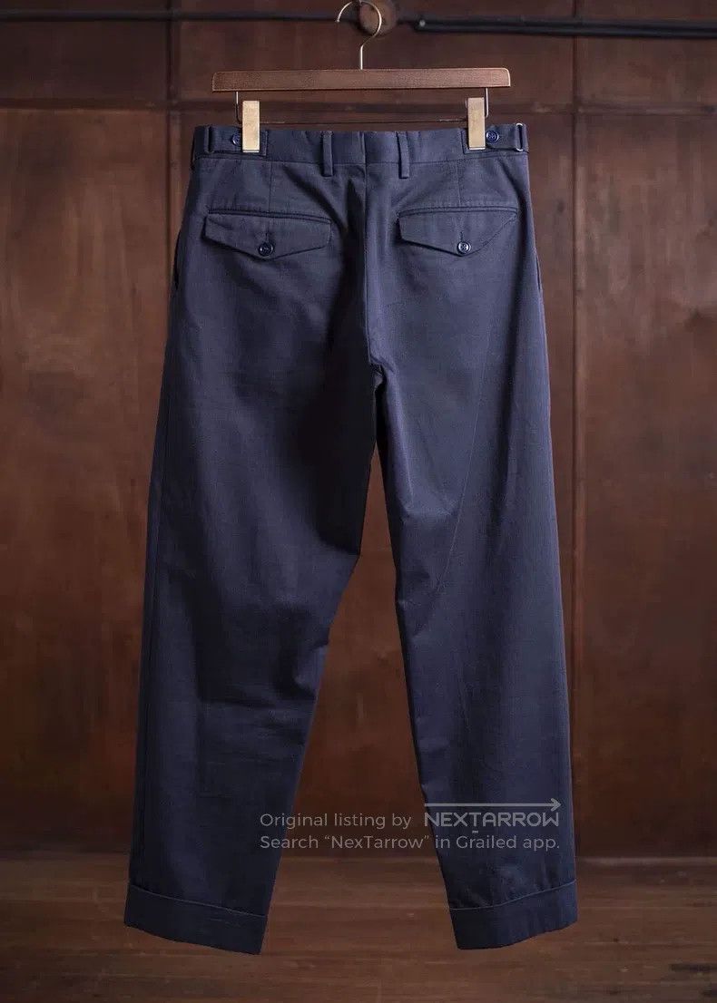 Dries Van Noten Dries Van Noten Blue Casual Pants Size US 30 / EU 46 - 2 Thumbnail