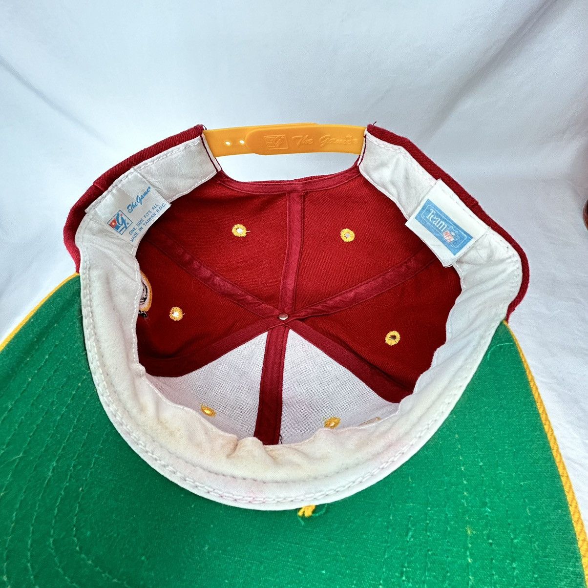 NFL Vtg 90’s Washington Redskins The Game NFL SnapBack Hat Size ONE SIZE - 4 Thumbnail