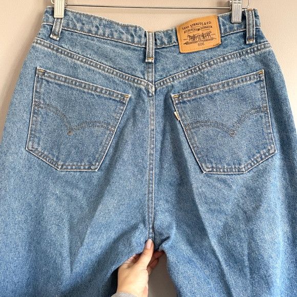 Levi's × Vintage Vintage Levi's 606 High-rise Tapered Jeans - 30/31" Size 31" - 8 Thumbnail