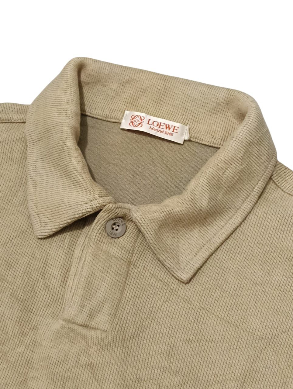 Loewe Vintage Loewe knitted polo shirt Size US M / EU 48-50 / 2 - 4 Thumbnail