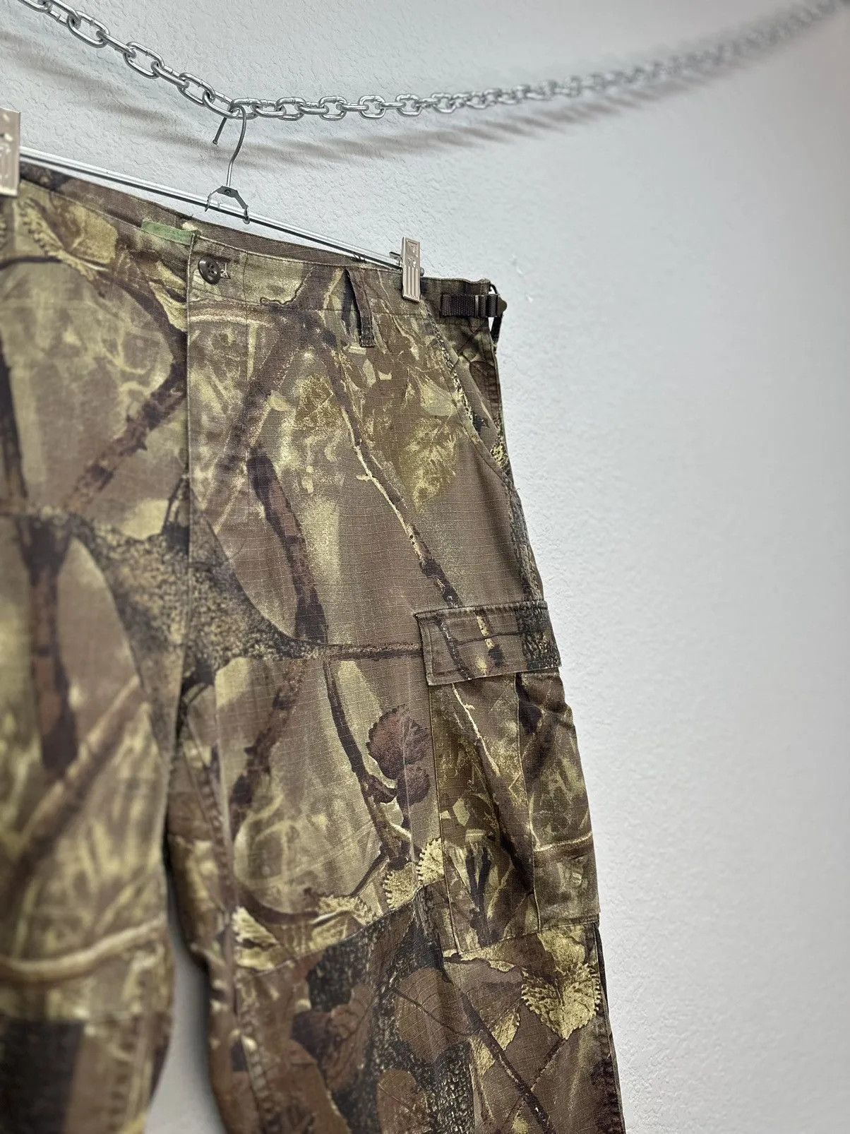 Vintage Vintage Real Tree style Baggy Japan Cargo pants Military Y2K Size US 36 / EU 52 - 9 Thumbnail