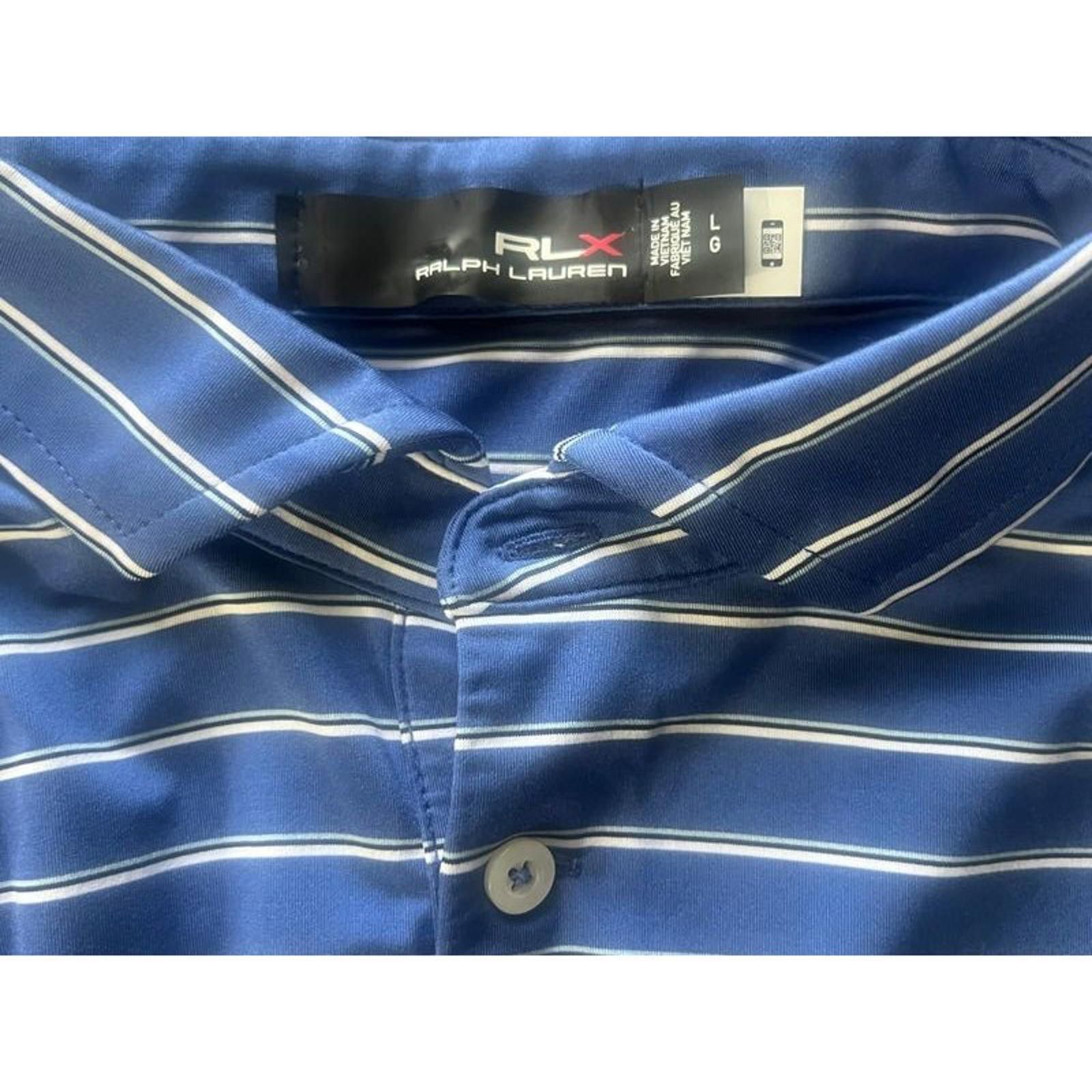 RLX Ralph Lauren RLX Ralph Lauren Lightweight Airflow Polo Size US L / EU 52-54 / 3 - 3 Thumbnail
