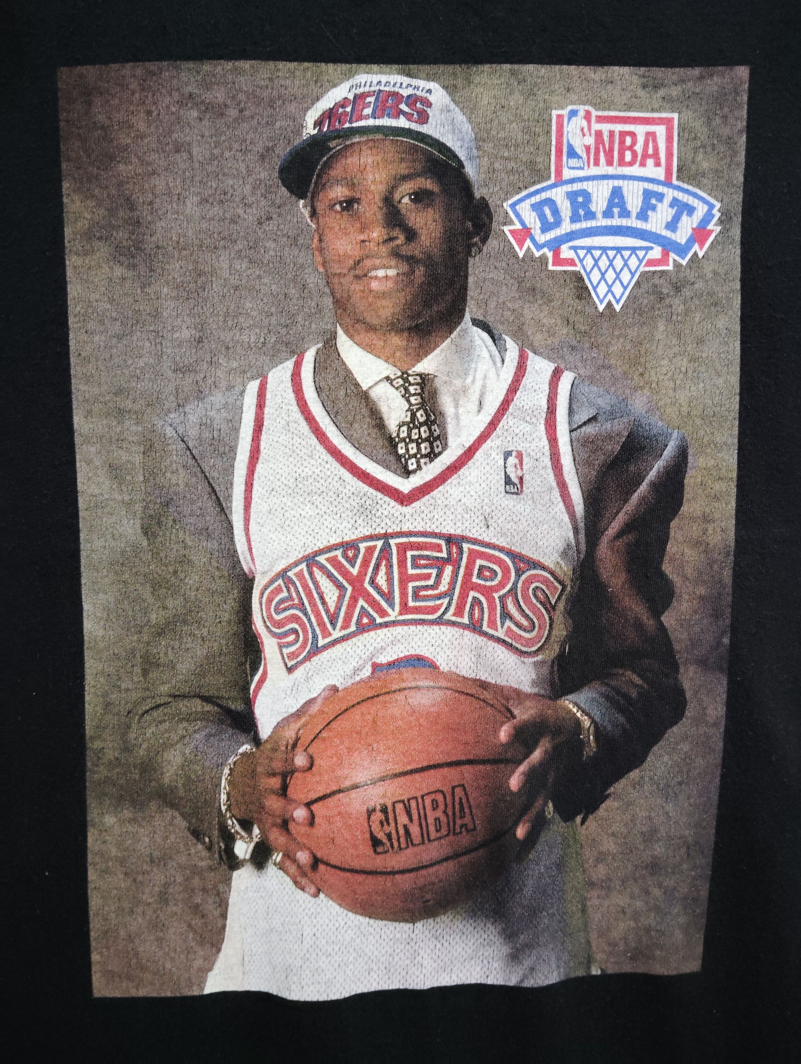 Mitchell & Ness × NBA × Vintage ALLEN IVERSON Philadelphia 76ers NBA Draft Rookie Size US S / EU 44-46 / 1 - 5 Thumbnail