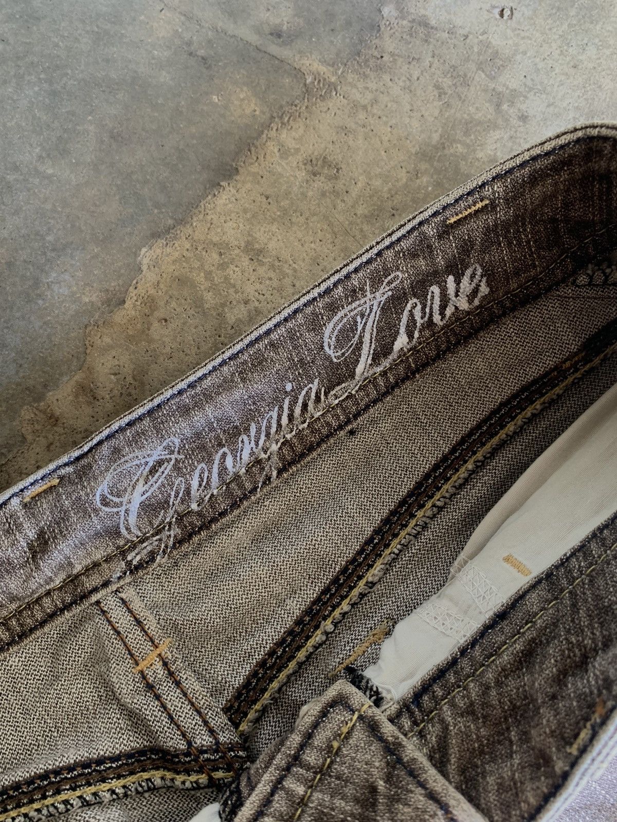 Japanese Brand BOOT CUT GEORGIA LOVE IFSIXWASNINE DENIM PANTS Size US 28 / EU 44 - 9 Thumbnail