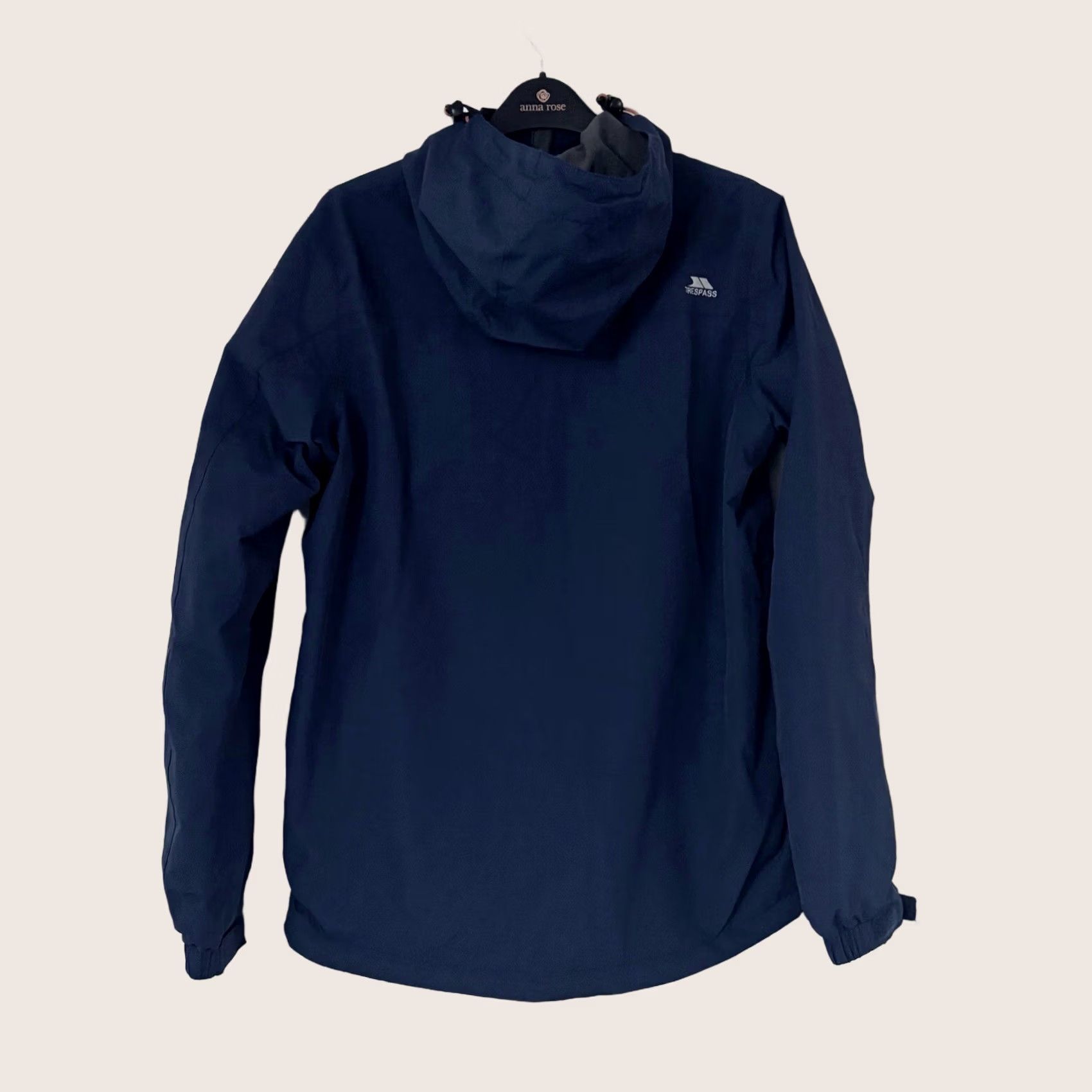 Vintage Trespass Hilman II Waterproof Jacket - XS Men Blue Hooded Zip Up - Vintage Size US XS / EU 42 / 0 - 1 Thumbnail