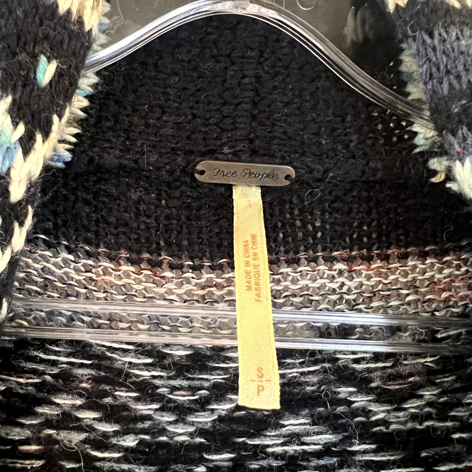Free People Free People Women's Fair Isle Waterfall Duster Cardigan Size S / US 4 / IT 40 - 6 Thumbnail