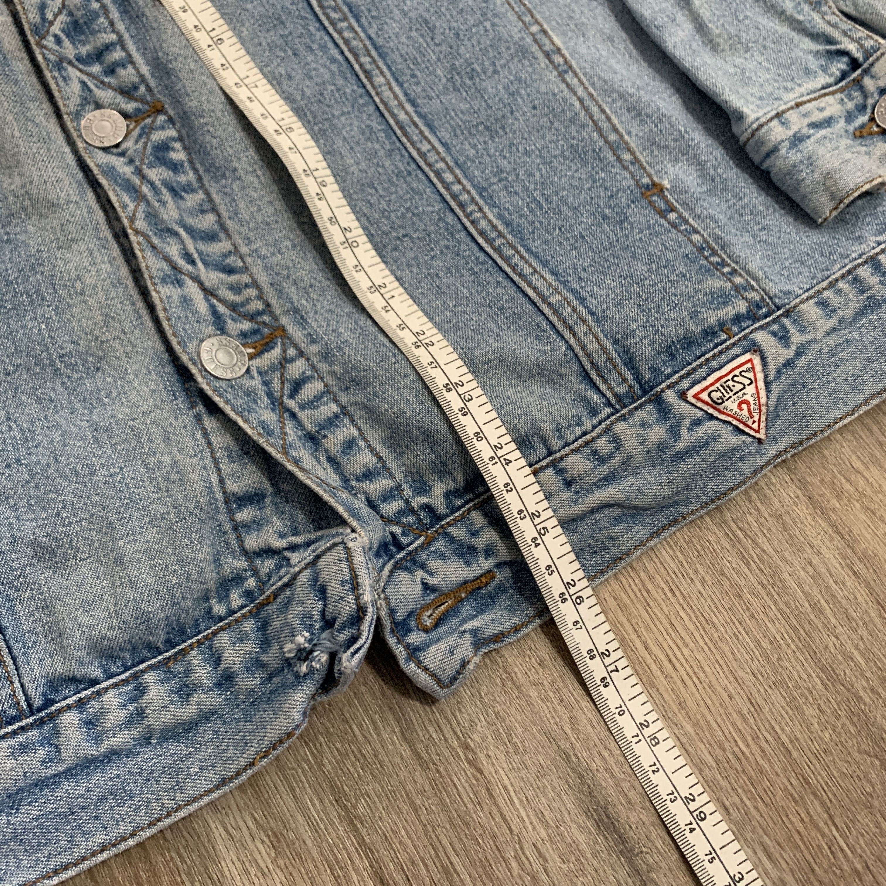 Georges Marciano GUESS 80s GEORGES MARCIANO Denim Jacket Size US S / EU 44-46 / 1 - 7 Thumbnail