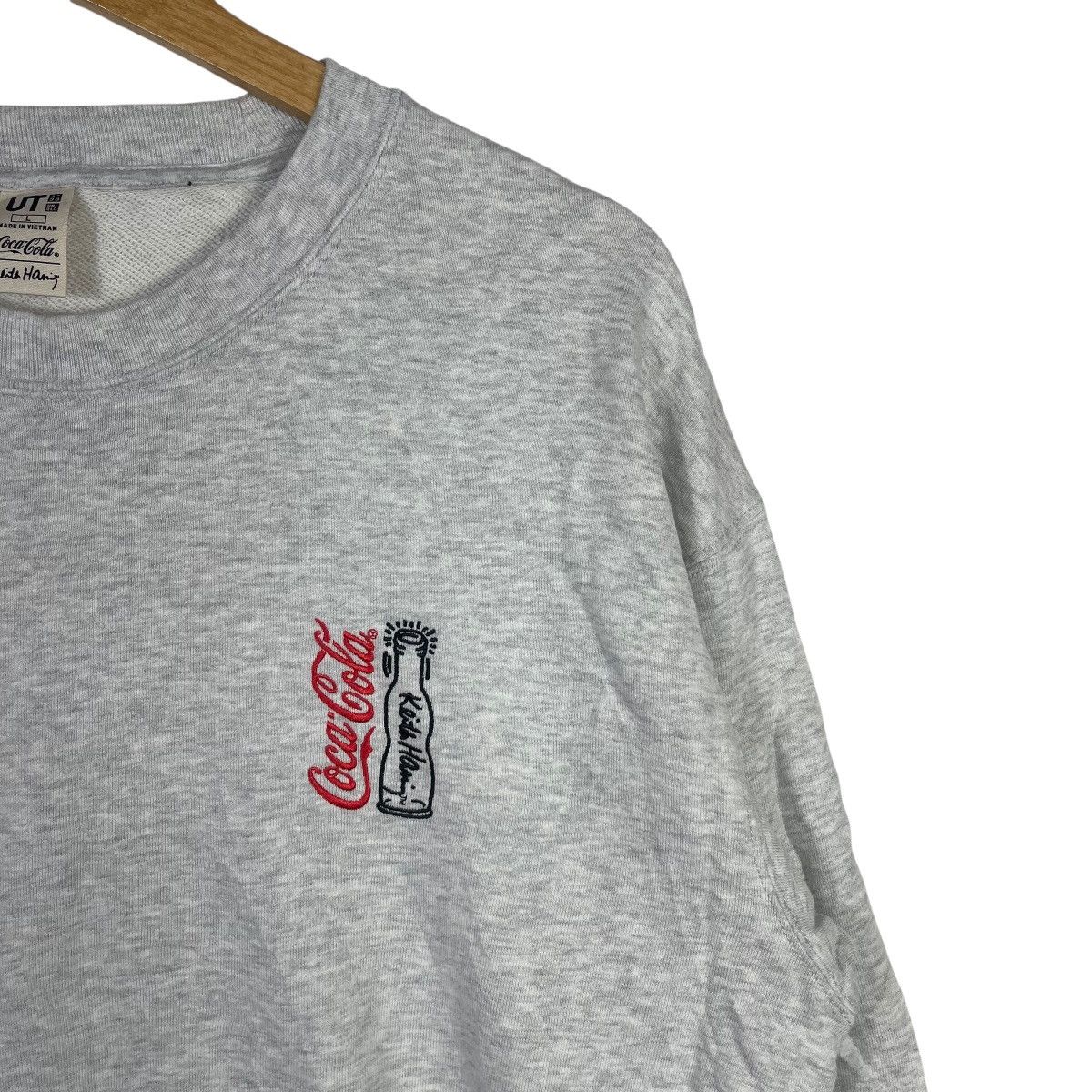 Keith Haring Coca Cola x Keith Haring Crewneck Sweatshirt Gray Graphic Size US L / EU 52-54 / 3 - 5 Thumbnail