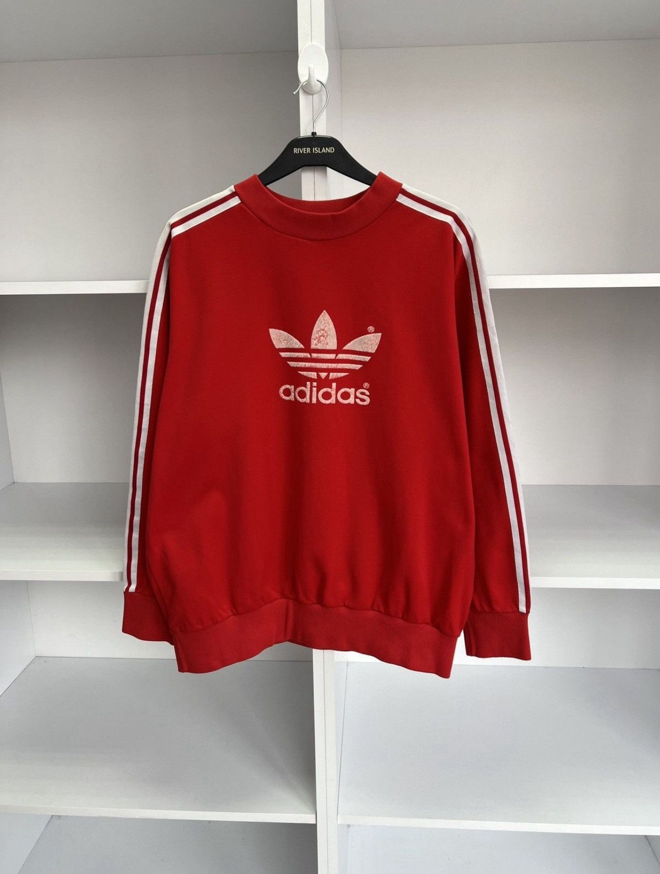 Adidas Vintage Adidas Big Logo 90s style Sweatshirt Size US L / EU 52-54 / 3 - 1 Thumbnail