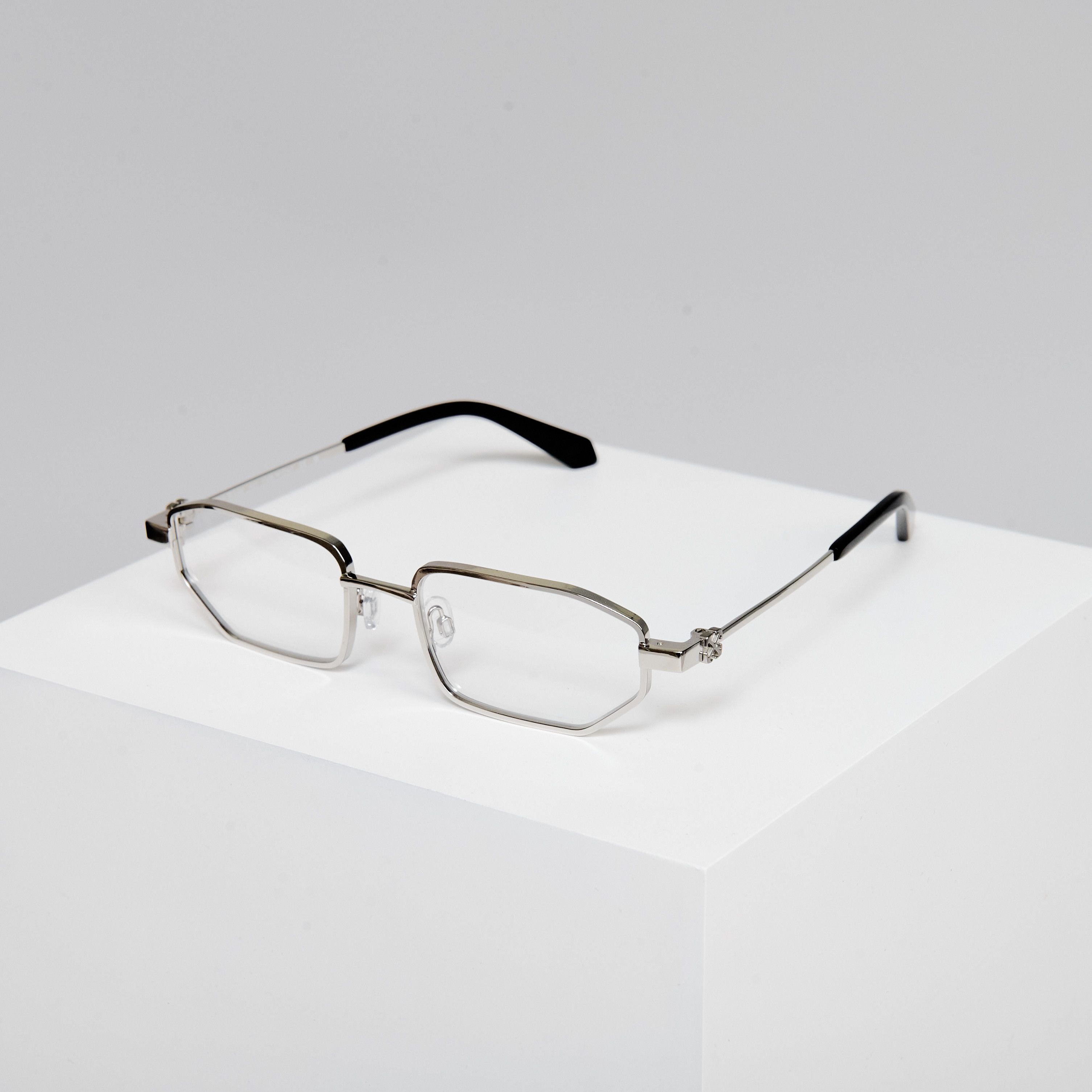 Off-White OFF WHITE STYLE 89 SILVER GLASSES Size ONE SIZE - 1 Thumbnail