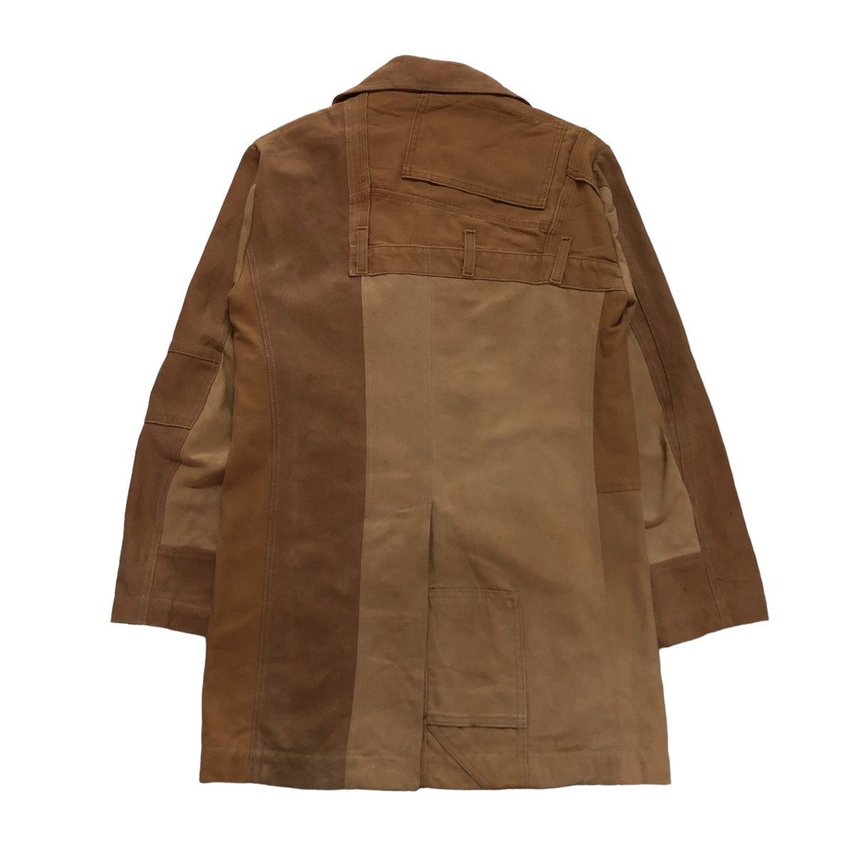 Japanese Brand 🔥VINTAGE DETROIT DUCK CANVAS CHORE JACKET NRF HIDDEN COLLAR Size US S / EU 44-46 / 1 - 2 Thumbnail