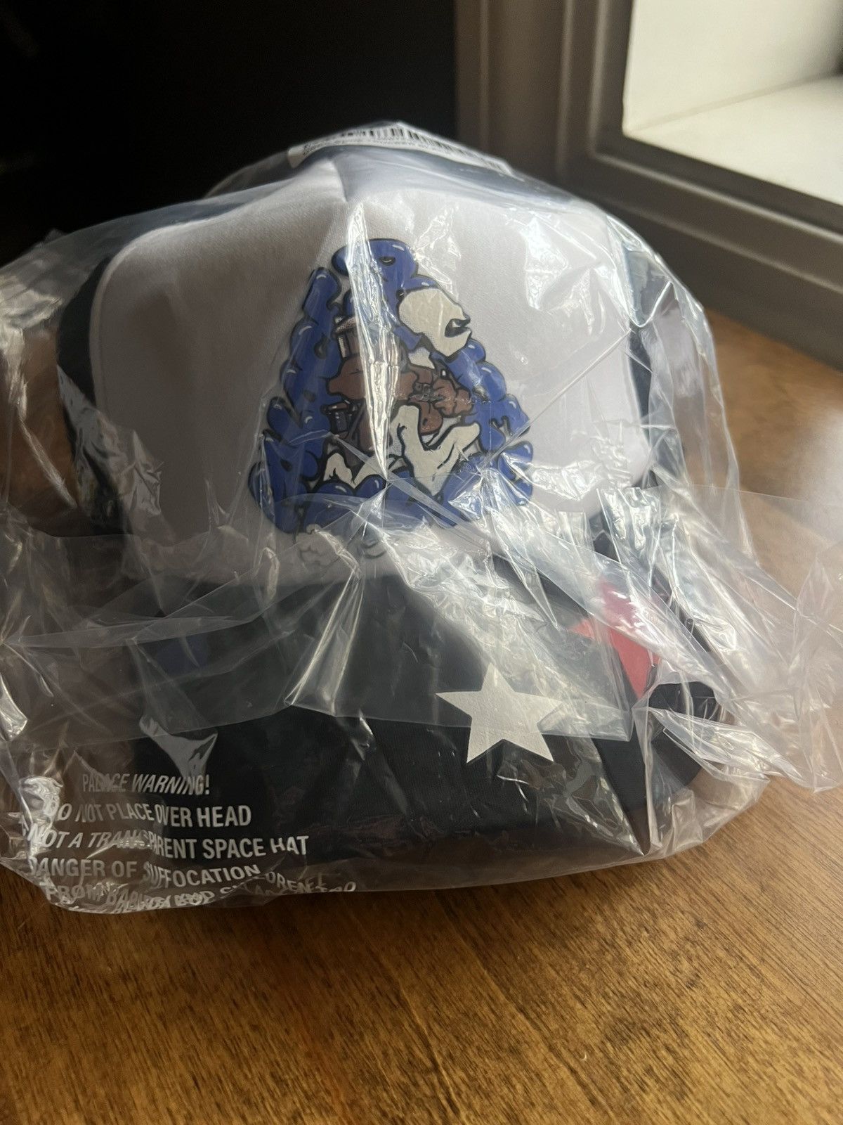 Palace Mark Bode Trucker Hat Black