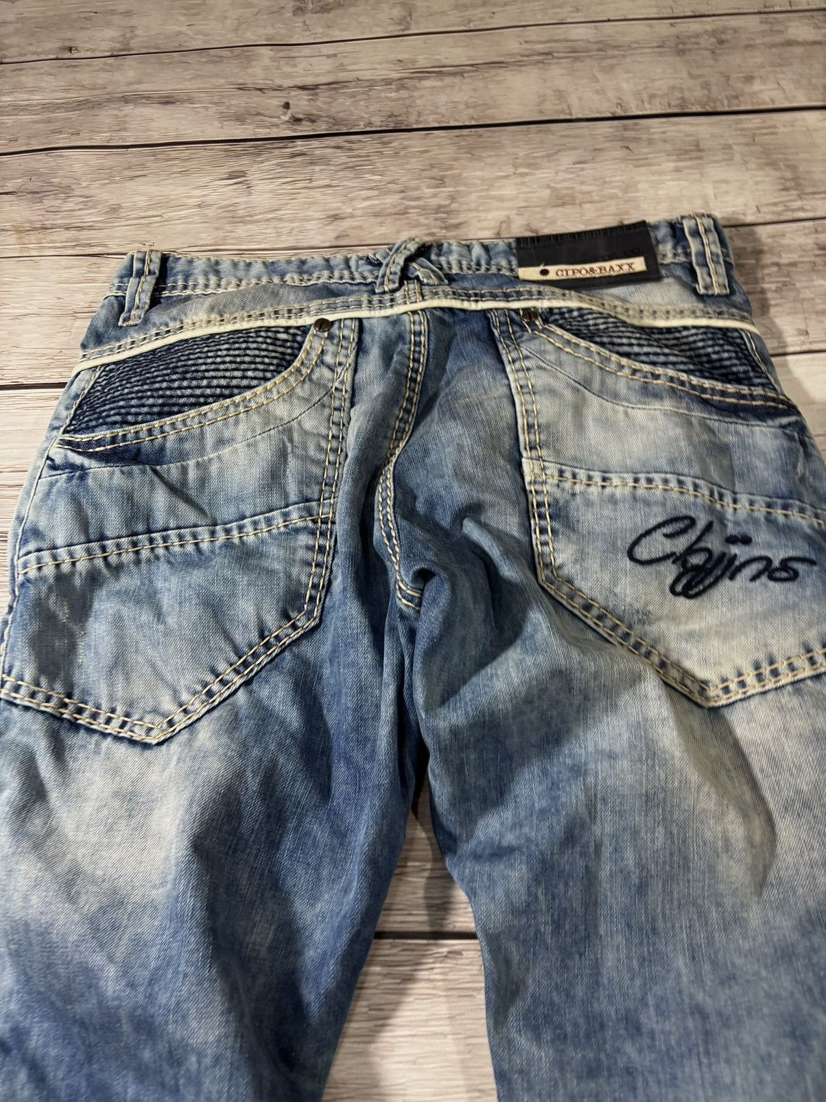 Hysteric Glamour 💥 HYSTERIC GLAMOUR BALENCIAGA STYLE JAPANESE JEANS Size US 32 / EU 48 - 5 Thumbnail