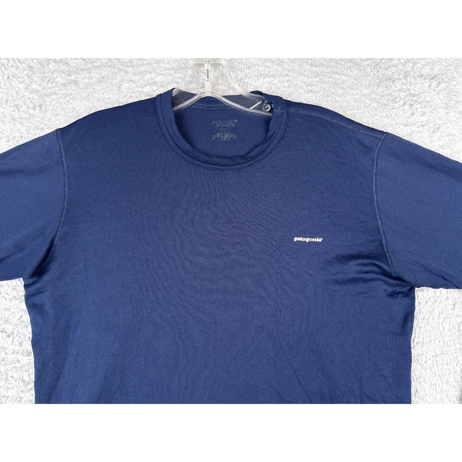 Patagonia Patagonia Shirt Men Small Blue Long Sleeve Crew Neck Polyester Blend READ Mens Size US S / EU 44-46 / 1 - 4 Thumbnail