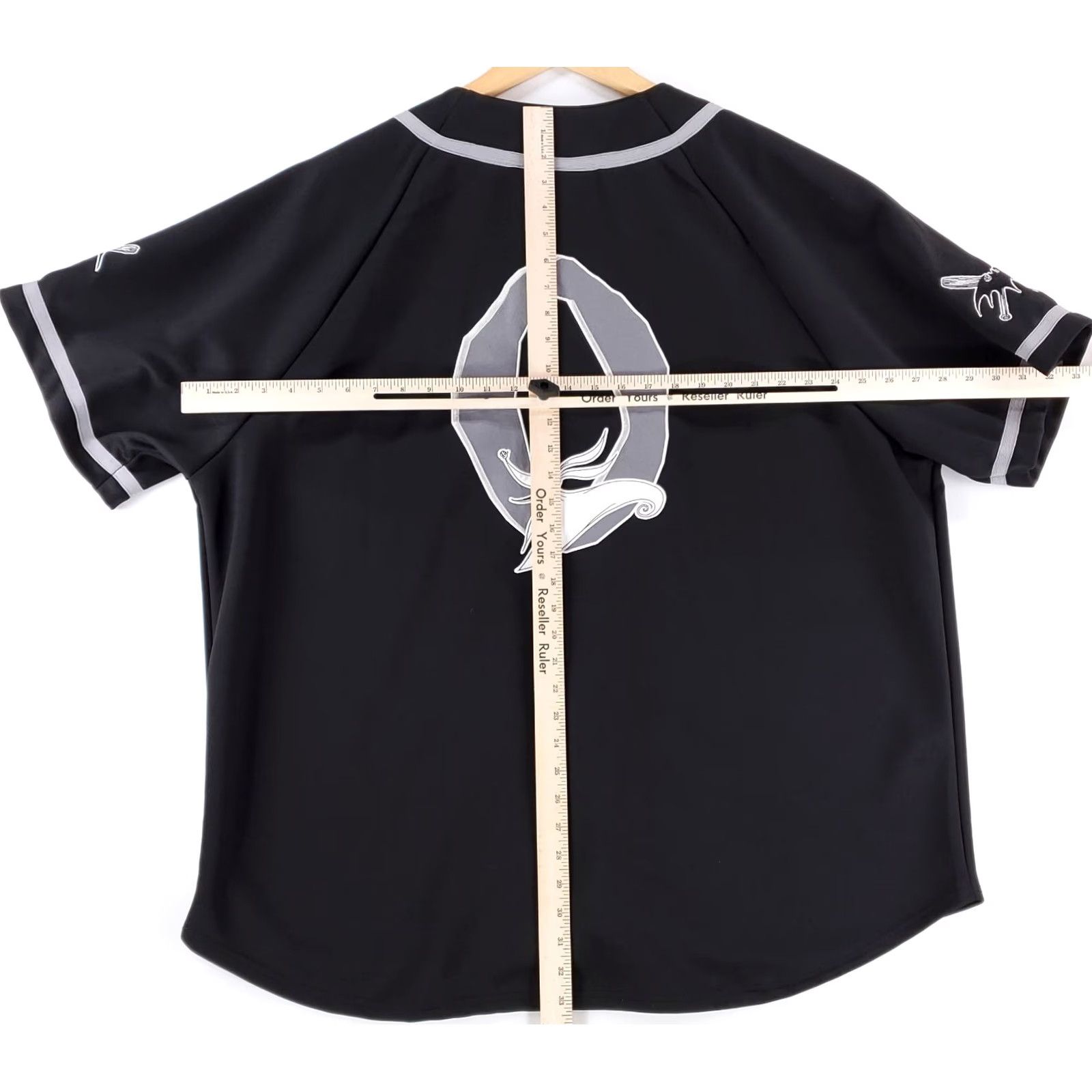 Disney Disney The Nightmare Jersey Black Jack Skellington Mens XXL Jersey Black Men 2XL? Size US XXL / EU 58 / 5 - 5 Thumbnail