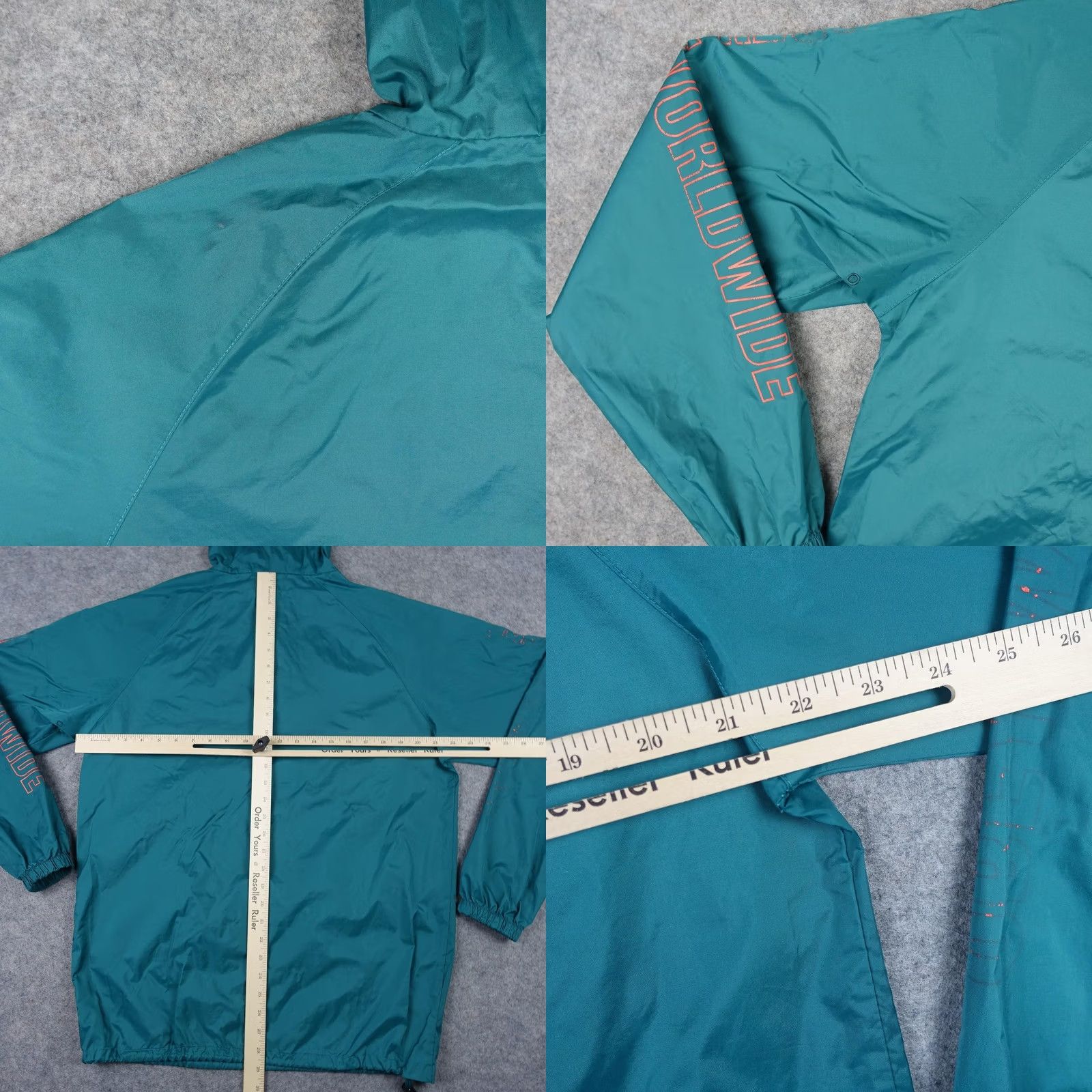 Obey VINTAGE Obey Jacket Mens M Green Hooded Anorak Windbreaker Lightweight Y2K Size US M / EU 48-50 / 2 - 9 Thumbnail