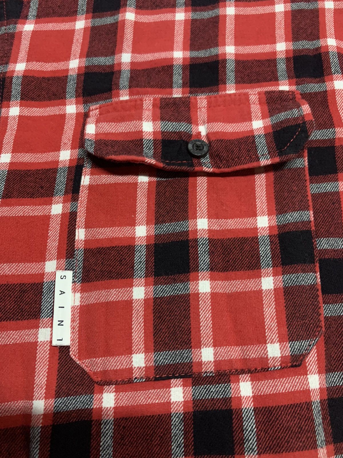 Designer Saint morta flannel shirt Size US M / EU 48-50 / 2 - 10 Thumbnail