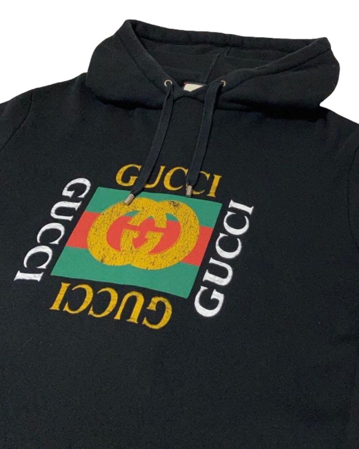 Gucci Classic Interlock Logo Hoodie Size US M / EU 48-50 / 2 - 7 Thumbnail