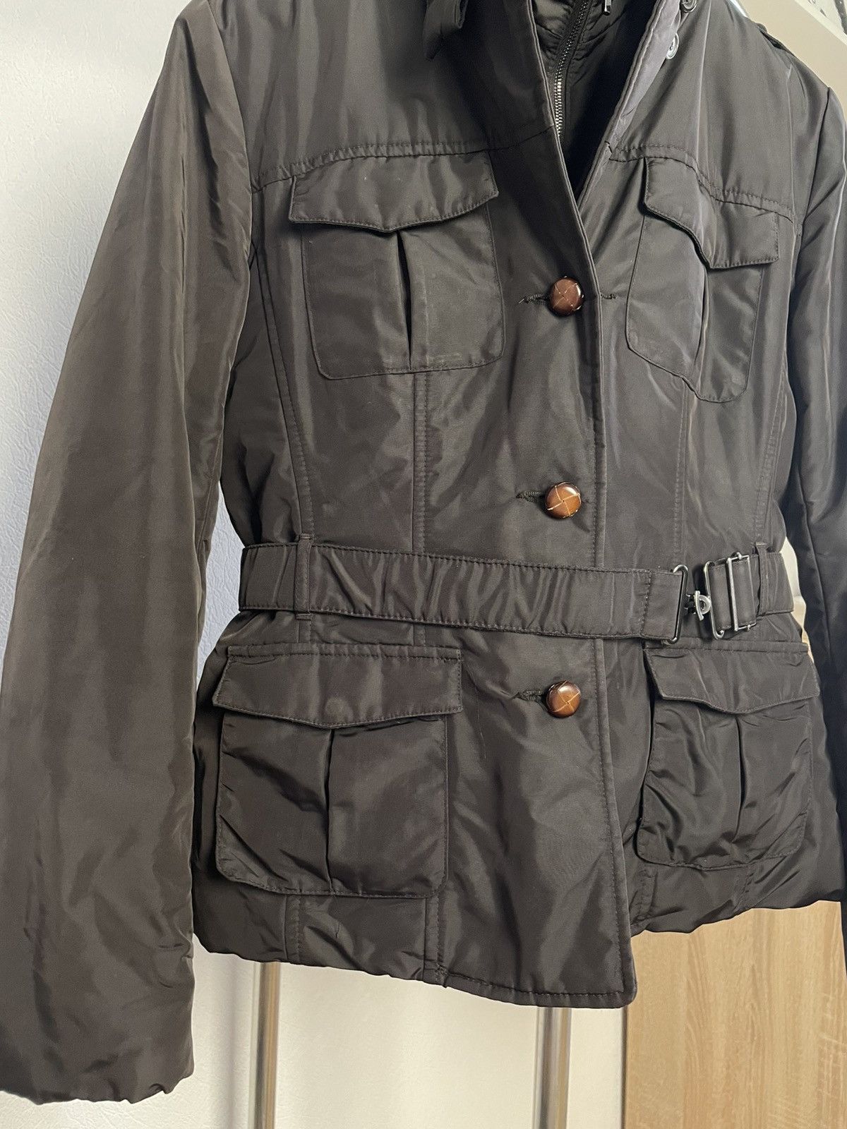 Max Mara Max Mara Belted Napoleon Jacket Size M / US 6-8 / IT 42-44 - 4 Thumbnail