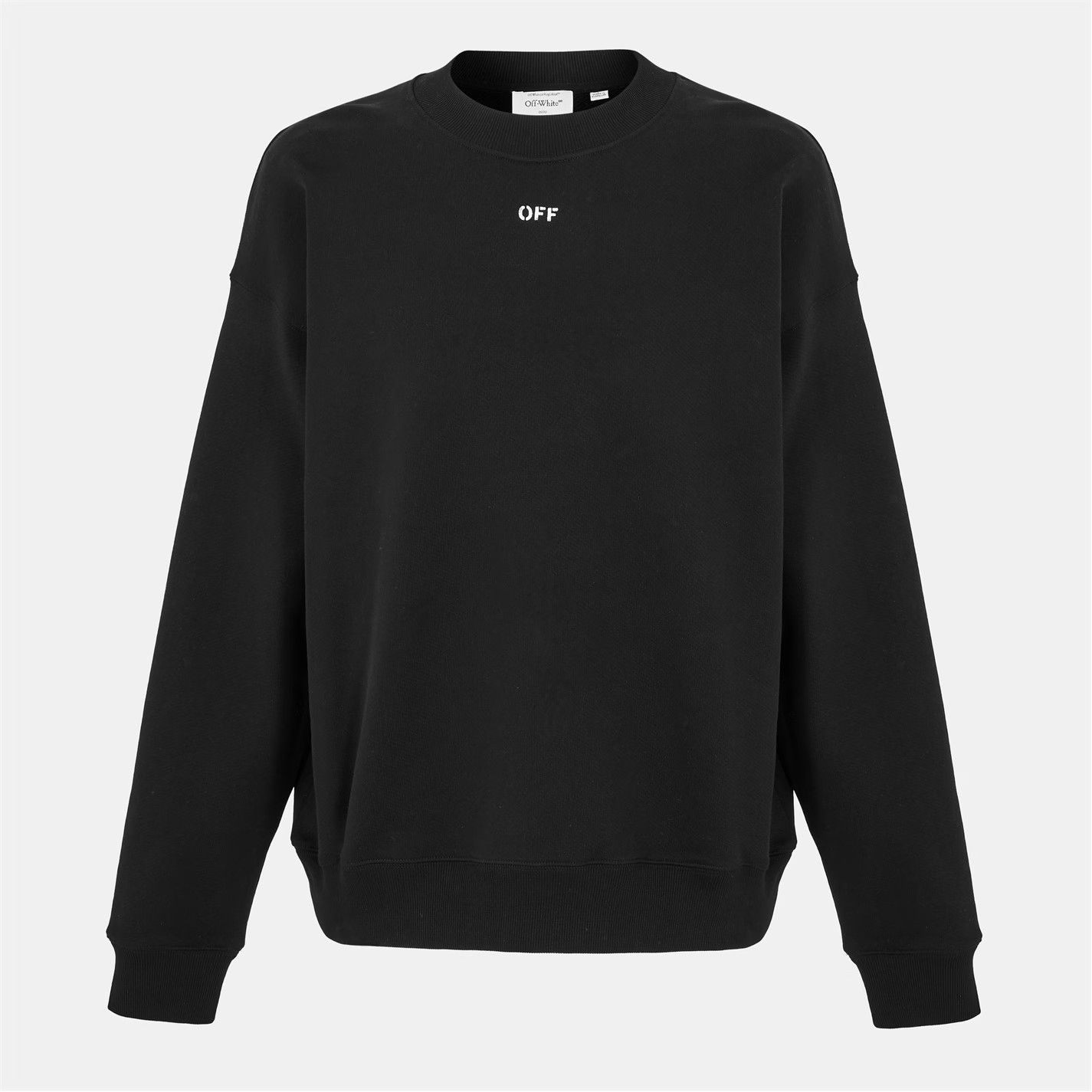 o1g2r1mq0226 Skate Contemporary Fit Crew Sweatshirt Black