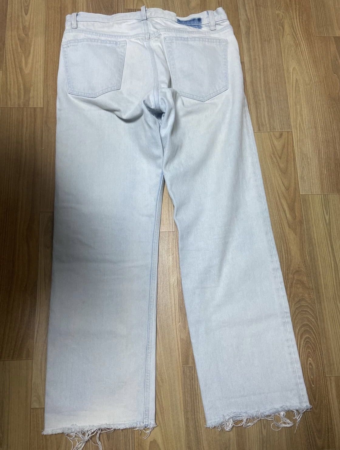 Maison Margiela Maison Margiela Washed Straight Denim Pants Size US 30 / EU 46 - 1 Thumbnail