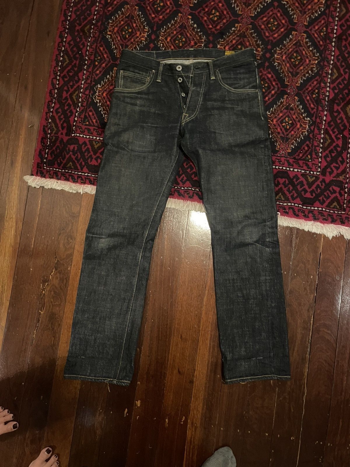 Trophy Clothing Trophy Clothing 1605 Japan Heavy Ounce Denim Jeans - 32x32 Size US 32 / EU 48 - 1 Thumbnail