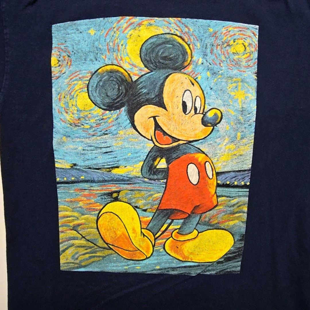 Disney Disney Mickey Mouse Vincent van Gogh Starry Night M Shirt Size US M / EU 48-50 / 2 - 2 Thumbnail