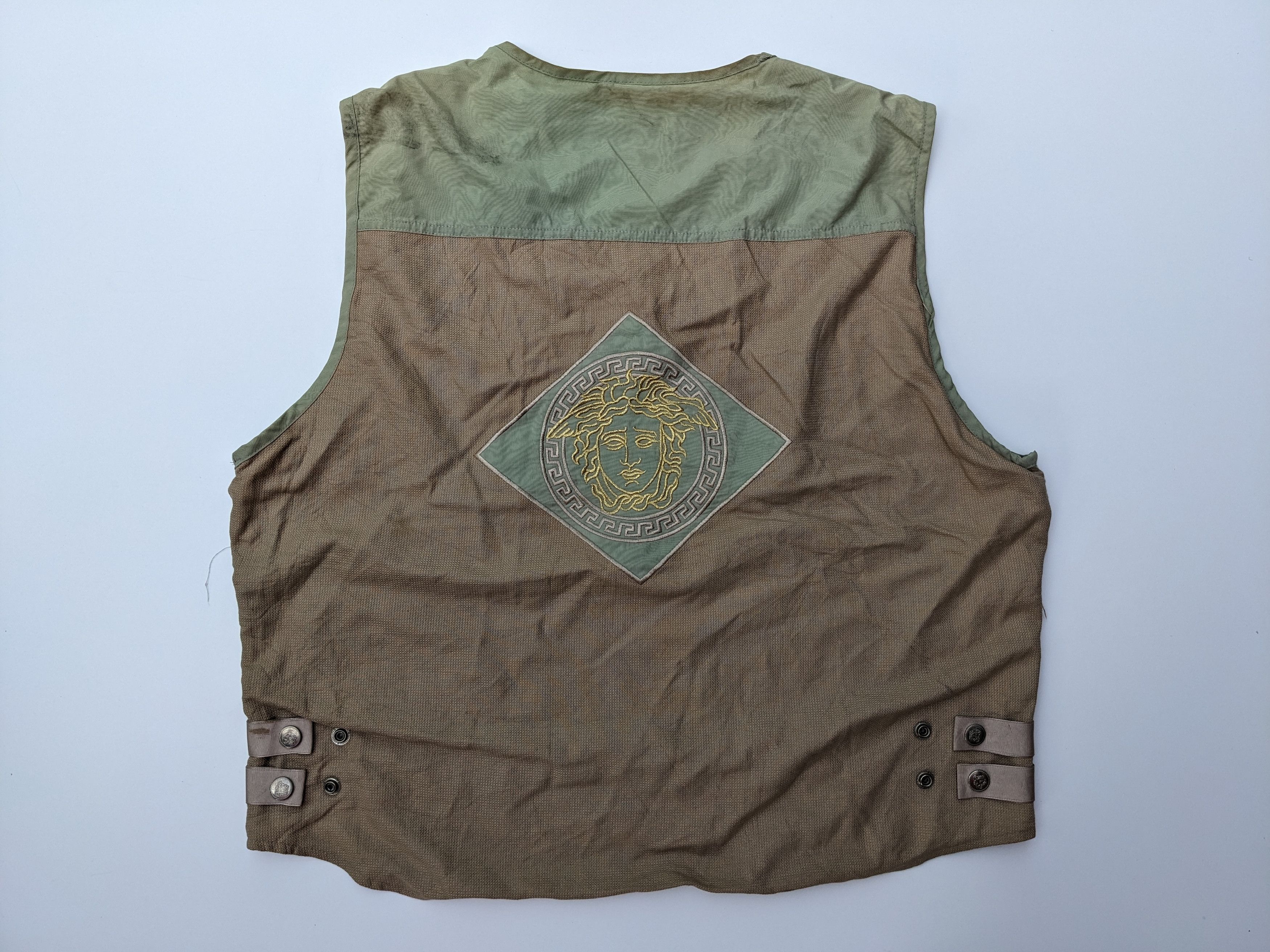 Versace Jeans Couture Vintage Versace tactical vest Size US M / EU 48-50 / 2 - 2 Thumbnail