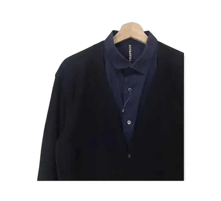 Frapbois Frapbois Plain Cardigan Style Shirt Button Up Size US M / EU 48-50 / 2 - 3 Thumbnail