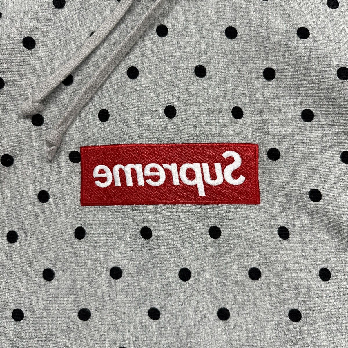 Comme des Garcons × Supreme Supreme CDG Comme Des Garçons SS12 Box Logo Hoodie Grey M Size US M / EU 48-50 / 2 - 3 Thumbnail