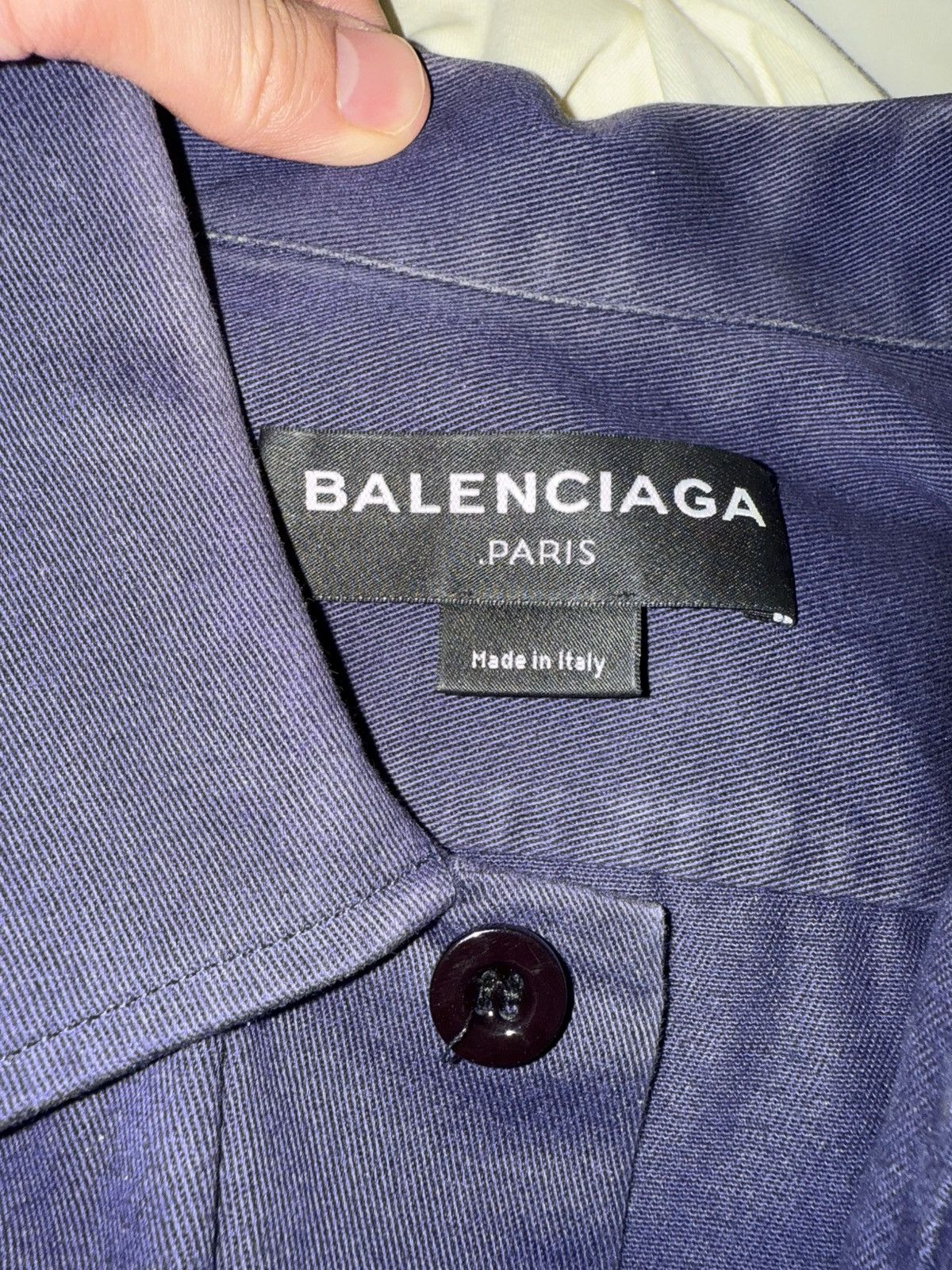 Balenciaga Balenciaga SS17 Miltiary Button up shirt Size US M / EU 48-50 / 2 - 3 Thumbnail