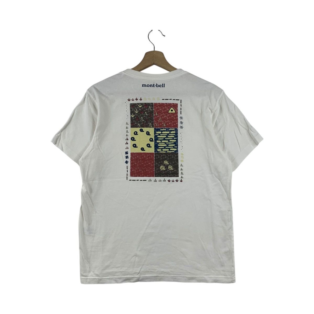 Montbell MONTBELL USA OUTDOOR Maps Symbol Terrain Tee Shirt Top Size US M / EU 48-50 / 2 - 5 Thumbnail