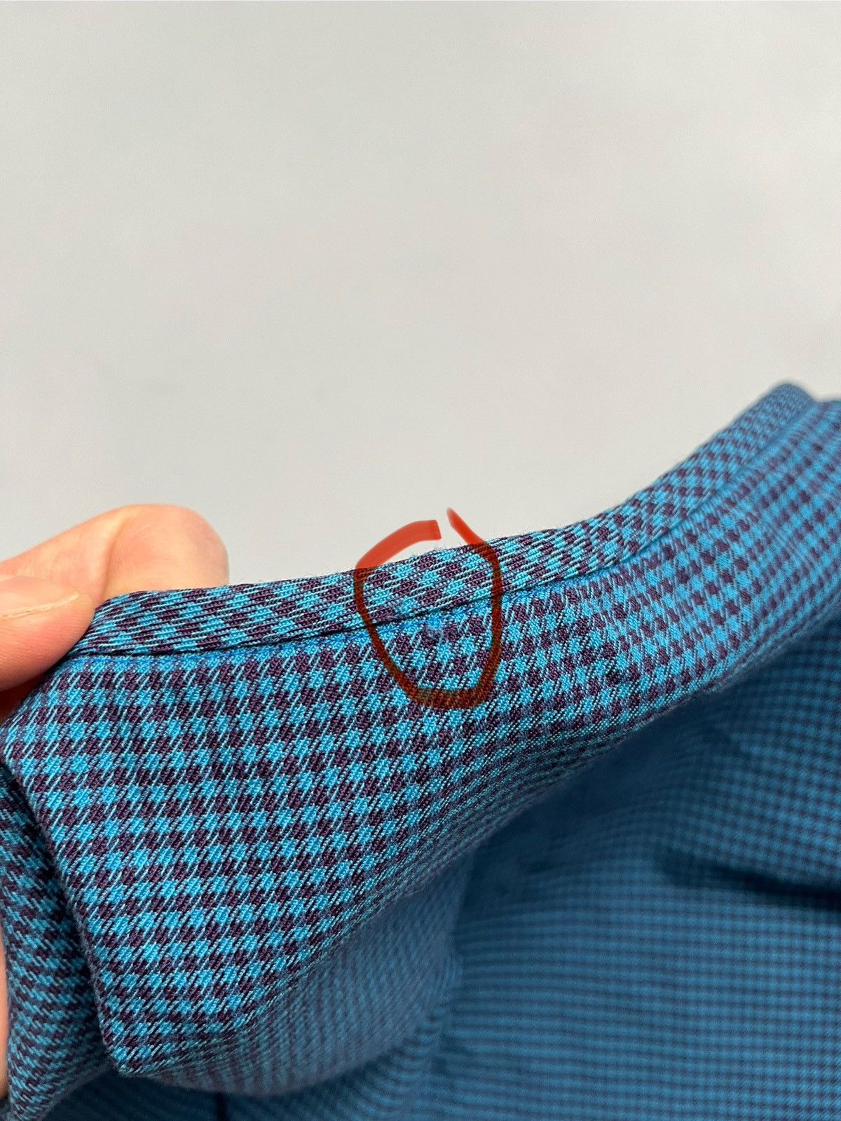 Designer × Japanese Brand × Masaki Matsushima Masaki Matsushima Homme Blue Plaid Scarf Size ONE SIZE - 17 Thumbnail