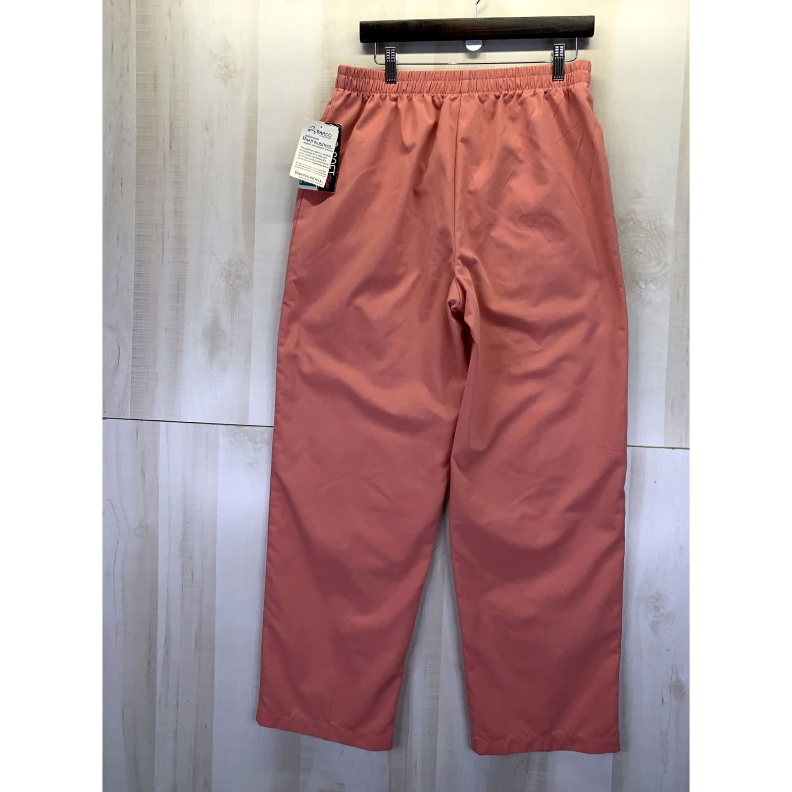 Vintage Barco Airo Soft Plus Peach Scrub Bottoms Womens Large NWT-9617 Barco Uniforms Shirts? Size 36" / US 14 / IT 50 - 6 Thumbnail